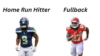 NFL RB Explosiveness Tier List