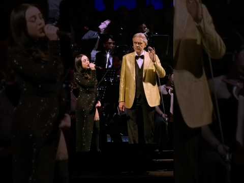 🇦🇷🇮🇹 Vivo per leí Vivo por ella Andrea Bocelli en Argentina a dúo con Nicki Nicole Buenos Aires 2025