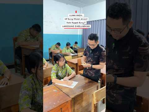 Ujian Aneh! HP Bunyi Malah Aman, yang Diam Justru Dikeluarkan 😱