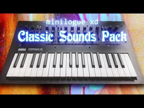 minilogue xd Preset Pack by Thoracius - 200+ vintage, vibe, lo-fi (complete demo, no talking)