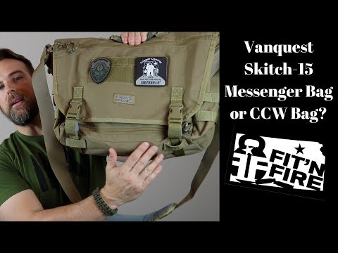 Vanquest Skitch-15 Messenger Bag or CCW Bag?