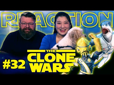 My Wife Watches The Clone Wars #32 - Battle of Mon Cala REACTION!!