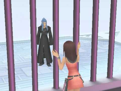 Kingdom Hearts II, English cutscene: 549 - Kairi and Naminé - HD 720p