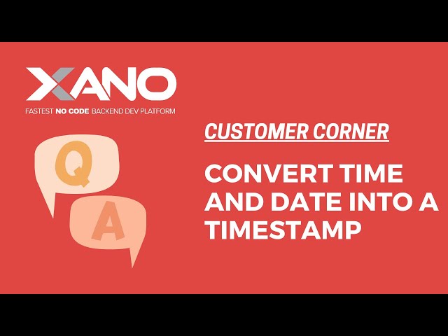 Converting separate time and date into a timestamp
