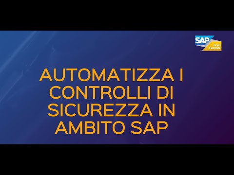 Automatizza i controlli di sicurezza in ambito SAP con Horsa!