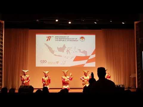 TARI PIRING "Piring Dance" West Sumatera, Performance by DWP KBRI Muscat Oman