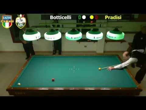Botticelli vs Pradisi - 1 Tappa Coppa Lazio 2016/2017 CSB King Ostia (RM) - 21/27 Novembre 2016