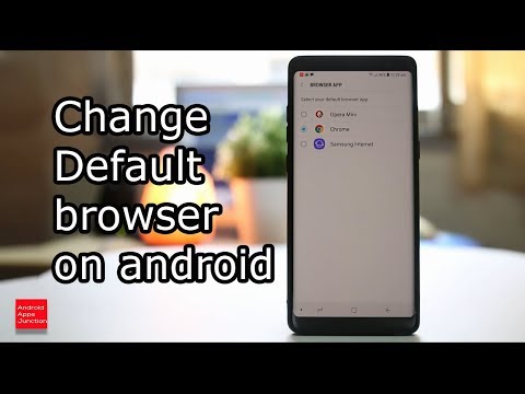 Change default browser on android