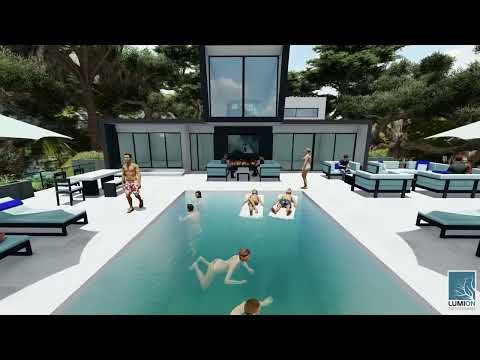 02 3D HOUSE VR XR AR MR 360 VIDEO ANIMATION  RENDER  LUMION SKETCHUP DESIGN