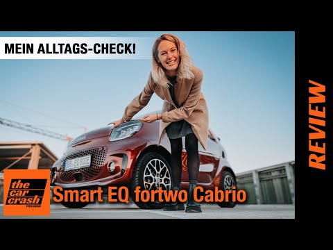 Smart EQ fortwo Cabrio (2022) Mein Alltags-Check! Fahrbericht | Review | Laden | Reichweite | Test