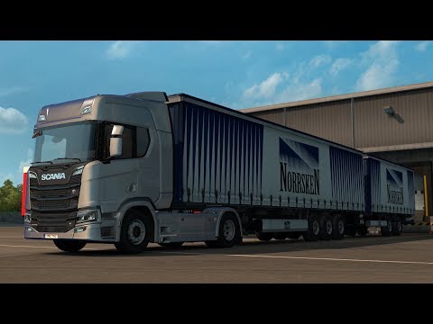 ETS 2 - Doubles - SCANIA R 730 V8 - Trip: Örebro - Jönköping