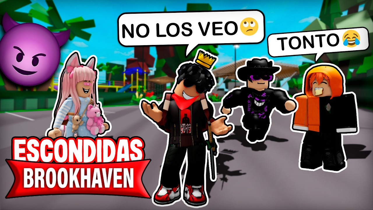 ESCONDIDAS GRACIOSAS en BROOKHAVEN 😂👀