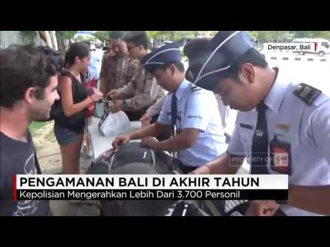 Pengamanan Bali di Akhir Tahun Diperketat