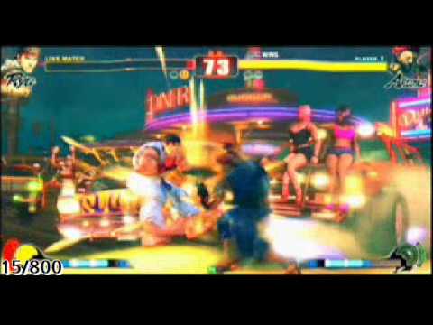 SF4 In Arcade  Poongko(1p) VS Infiltration(2p)  11
