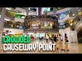 The Super Crowded CAUSEWAY POINT Shopping Mall in Woodlands, Singapore