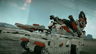 【ARMORED CORE VI】ガトリングアセンのランクマ日記#18 ロマン砲てんこ盛りのガチタンに出会った、素敵だ…