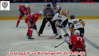 preview picture of video 'Forshaga IF vs Borlänge HF 2014 10 26'