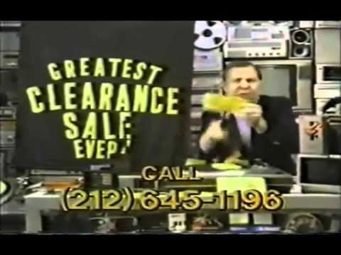 Crazy Eddie Greatest Clearance Sale Ever (1981)