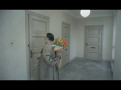 You, the Living/Du Levande - Sad Guy in Apartment Building Scene