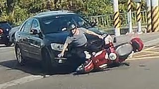 【車禍影片】眼睛不用可以捐出去（2025.09.11 桃園市楊梅區梅高路