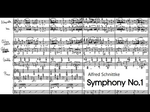 Alfred Schnittke - Symphony No. 1 (1969-72) [Score video]