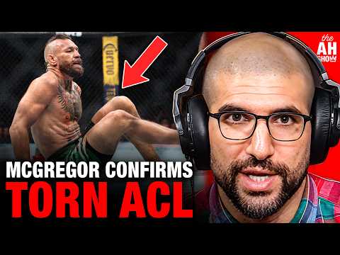 Video: Conor McGregor CONFIRMS ACL Injury, Plans For UFC Return Next Summer; Ariel Helwani Reacts