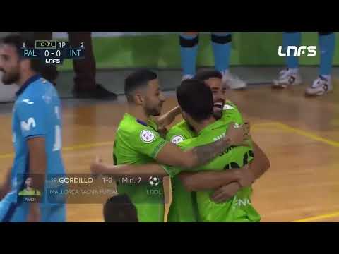 Gol Gordillo (1-0) Palma Futsal - Inter FS. J2, 1Div. LNFS