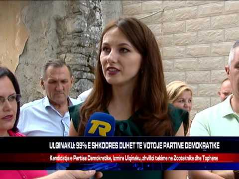 ULQINAKU: 99% E SHKODRES DUHET TE VOTOJE PARTINE DEMOKRATIKE