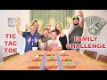 Peanut Butter Tic Tac Toe FAMILY Challenge