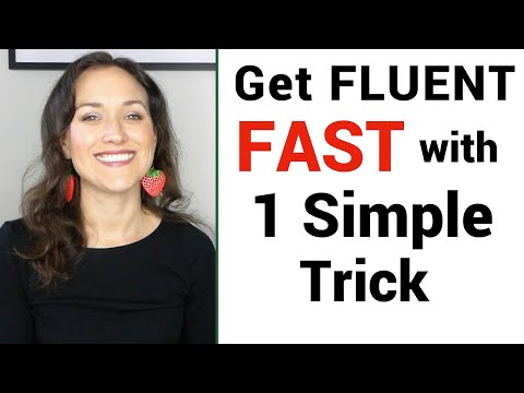 The Number 1 Key to English Fluency | How to Get Fluent in English Fast | 1 Simple Trick