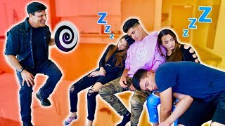 WE GOT HYPNOTIZED! **Camera Man PASSES OUT**