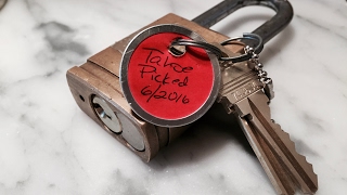 Split-Core Challenge Padlock from Tahoe Picked - Pick & Gut