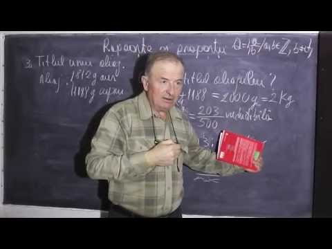 1/2 Lectia 188 - Rapoarte si proportii, Probabilitati - Tema acasa - Matematica cu Proful Online