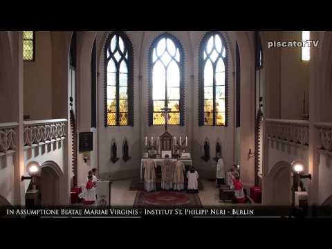 Assumptionis Beatae Mariae Virginis 01 Organ - Traditional Latin Mass