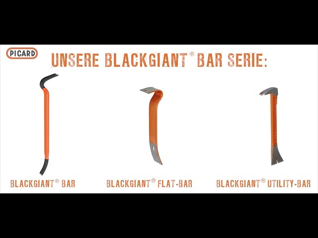 Video teaser per Nageleisen PICARD BlackGiant® Bar / Pince à décoffrer PICARD BlackGiant® Bar 2556216 / 2556219