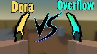 Block Strike : Karambit Overflow VS Karambit Dora
