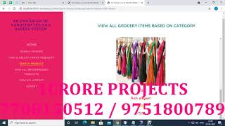 An Emporium of Hand Crafted Silk Sarees System