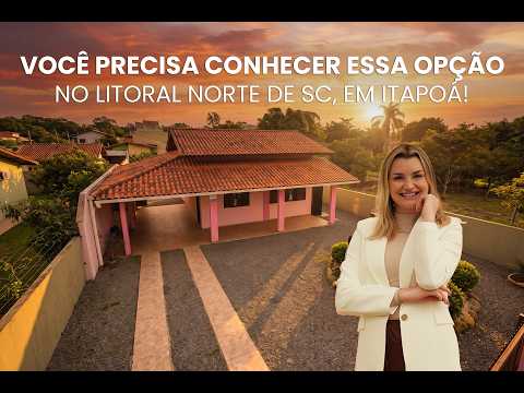 Casa na barra do Saí em Itapoá SC