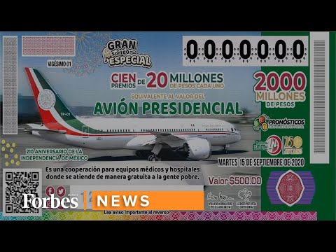 Rifa del avión presidencial: gánate 20 millones de pesos, gracias a AMLO