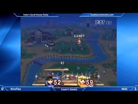 Socal House Party - KiraFlax vs MJG - Losers Semis - SSBB