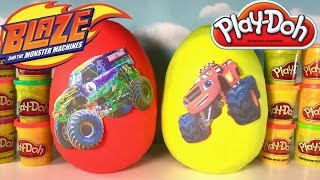 Giant Blaze and the Monster Machines and Grave Dig