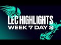 Full Day Highlights | W7D2 | 2022 LEC Spring