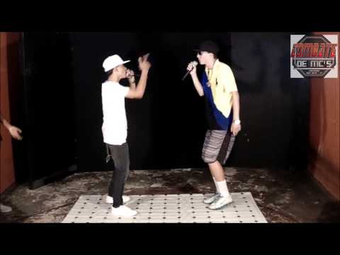 COMBATE DE MC'S 3º - Mc Rubinho .40 vs Mc Eduzinho.