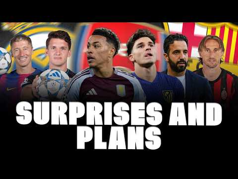 🚨 JULIÁN UPDATE! ARSENAL X3! MODRIC BACK TO MADRID, LEWANDOWSKI SURPRISE, AMORIM, TZOLIS…