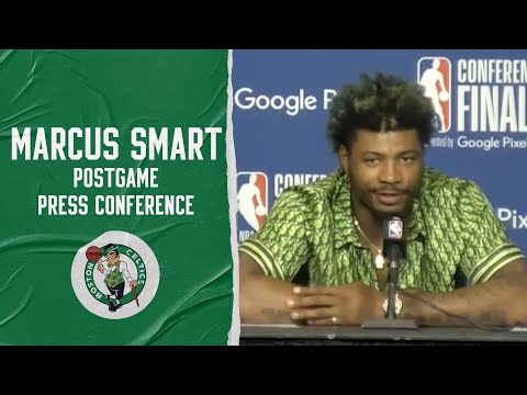 Marcus Smart Postgame Media Availability ' Boston Celtics at Miami Heat ' Game 2
