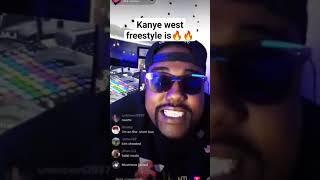 Kanye West freestyle 🥶🥶