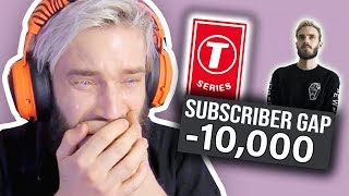 it's all over.. (pewdiepie vs t-series)