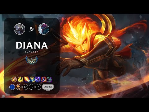 Diana Jungle vs Trundle - EUW Challenger Patch 14.3
