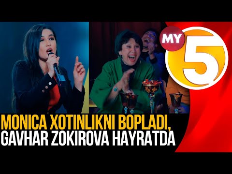 BLOGER MONICA XOTINLIKNI BOPLADI, GAVHAR ZOKIROVA HAYRATDA - (Comedy Show)