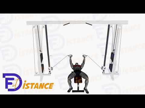 Exercice Écartés à la poulie basse en position couchée